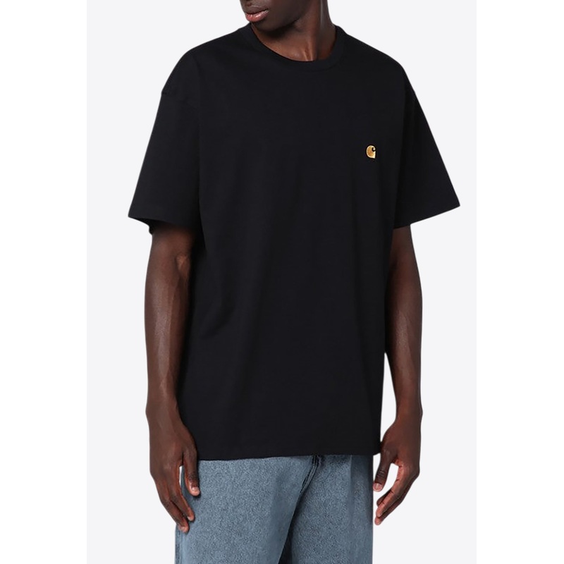 Chase Logo T-shirt Black mrtwstd_S