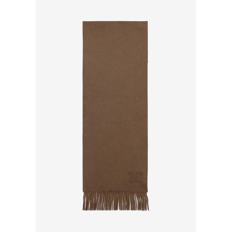 Dalia Cashmere Scarf Brown Onesize