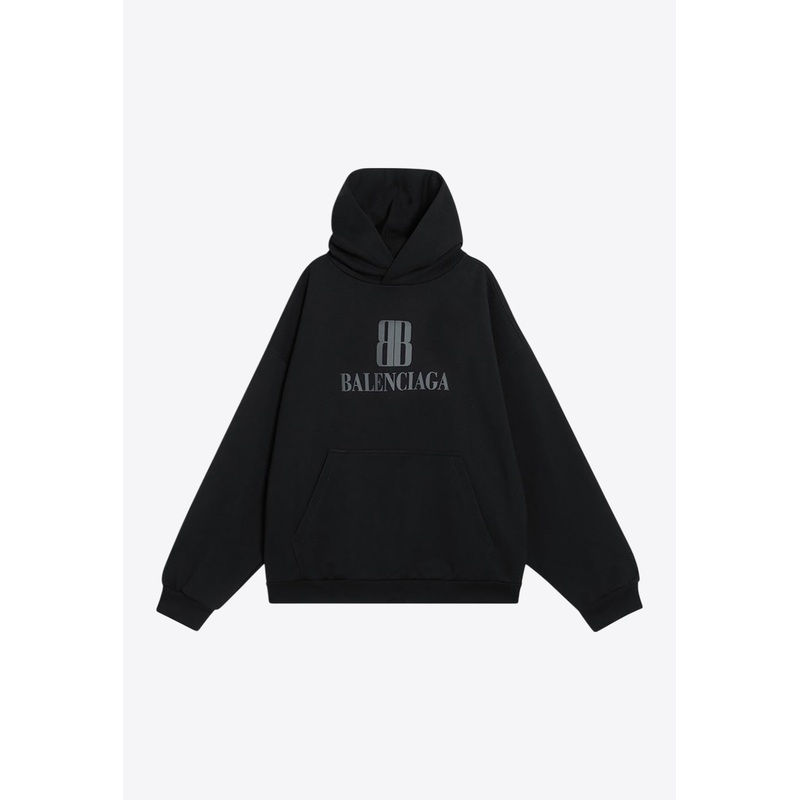 Nano BB Logo Hooded Sweatshirt Black mrtwstd_S