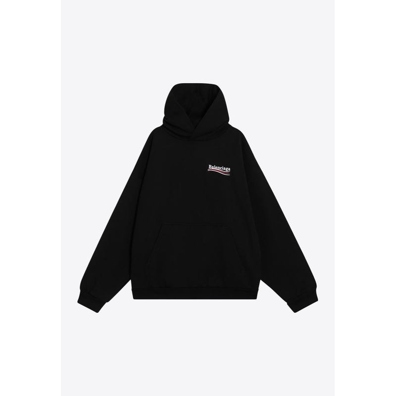 Political Campaign Hooded Sweatshirt Black mrtwstd_S