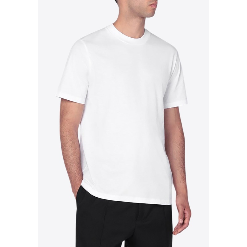 Basic Crewneck T-shirt White mrtwstd_S