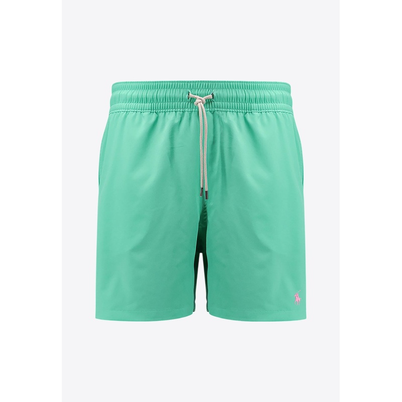 Classic Logo Swim Trunk Green mrtwstd_S