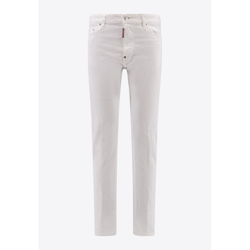 Cool Guy Straight-Leg Jeans White mrtwit_IT 44