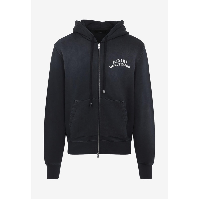 Hollywood Zip-Up Hoodie Black mrtwstd_M