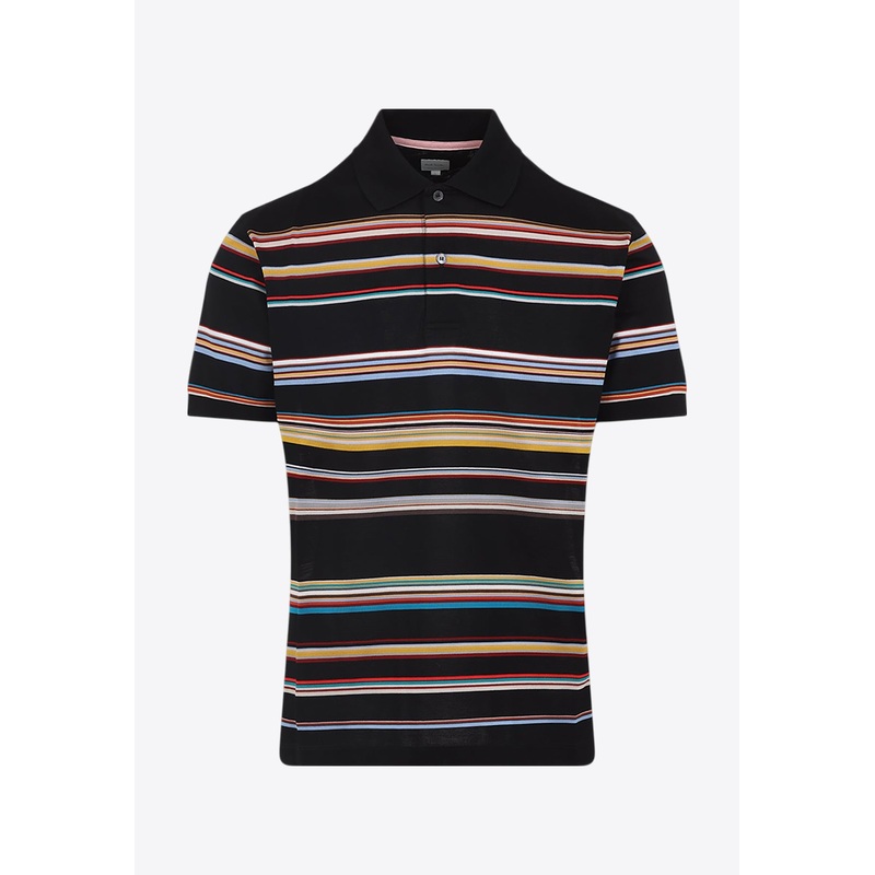 Signature Stripe Polo T-shirt Multicolor mrtwstd_S