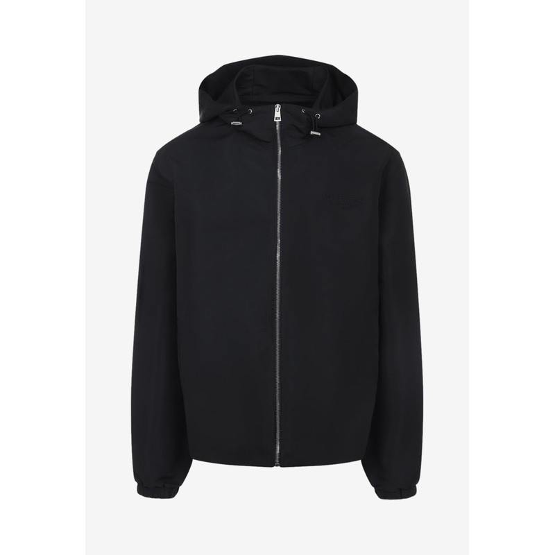 Zip-Up Windbreaker Black mrtwstd_M