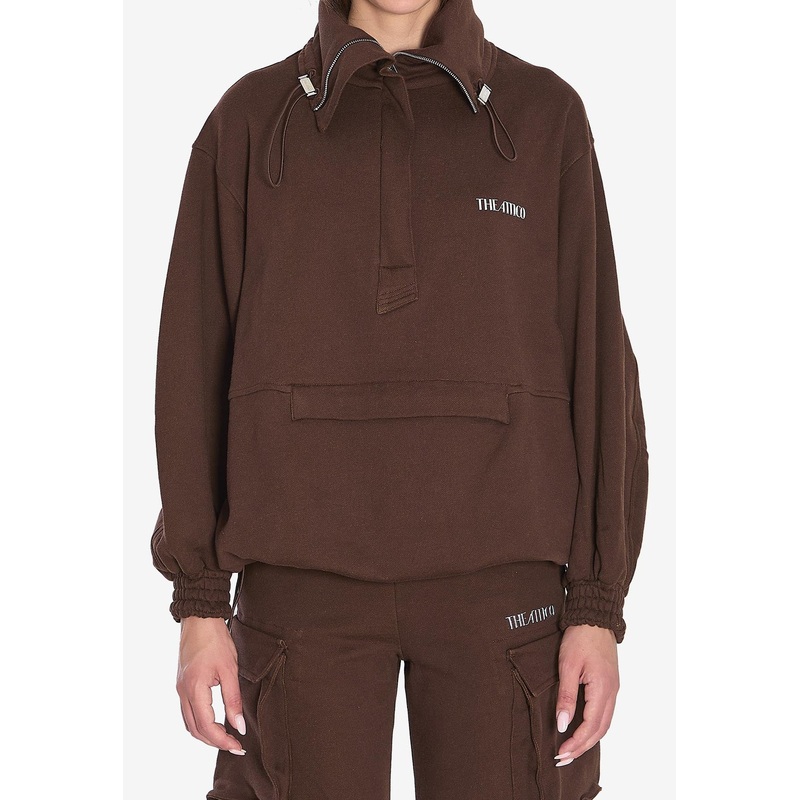 Anorak Logo  Sweatshirt Brown wrtwit_IT 38