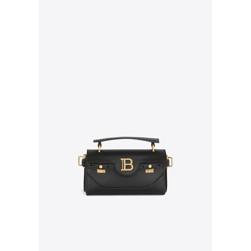 B-Buzz 19 Leather Top Handle Bag Black Onesize