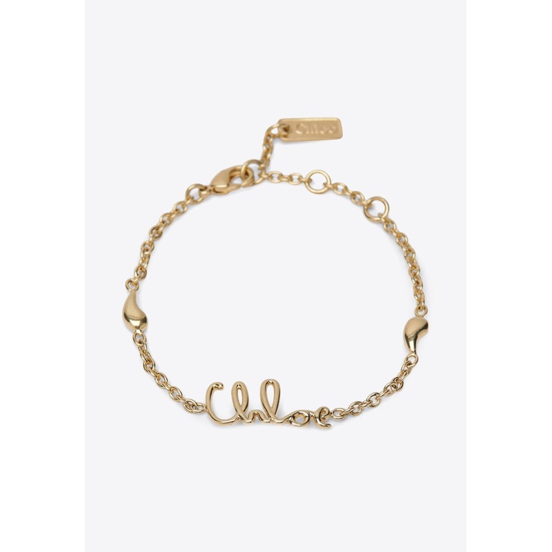 Iconic Logo Bracelet Gold Onesize