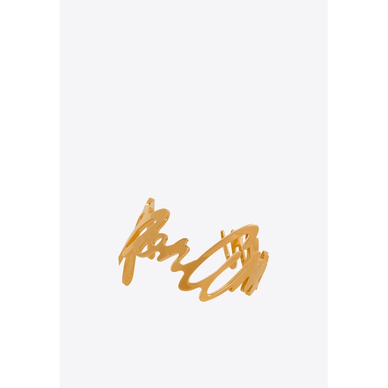 Mon Amour Cuff Bracelet Gold S