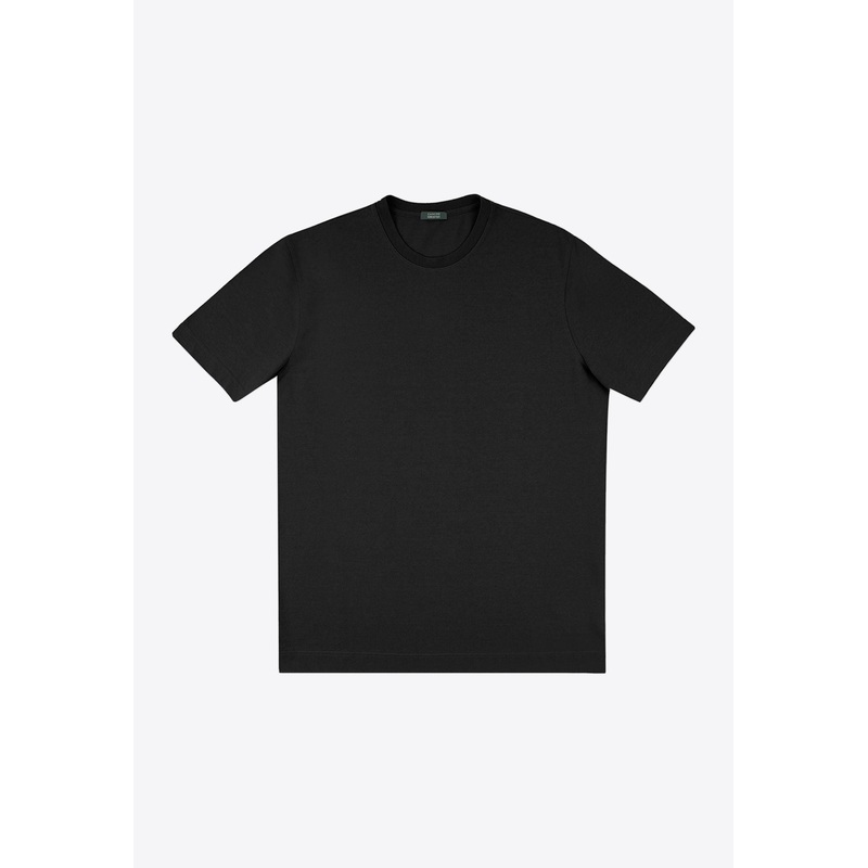 Basic Crewneck T-shirt Black mrtwit_IT 46