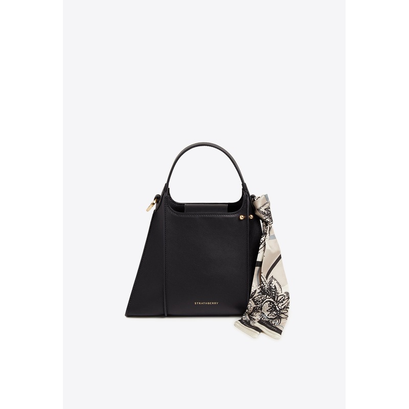 Arkshell Leather Top Handle Bag Black Onesize