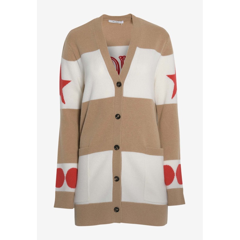 Valido 1951 Striped Wool and Cashmere Cardigan Multicolor wrtwstd_XS