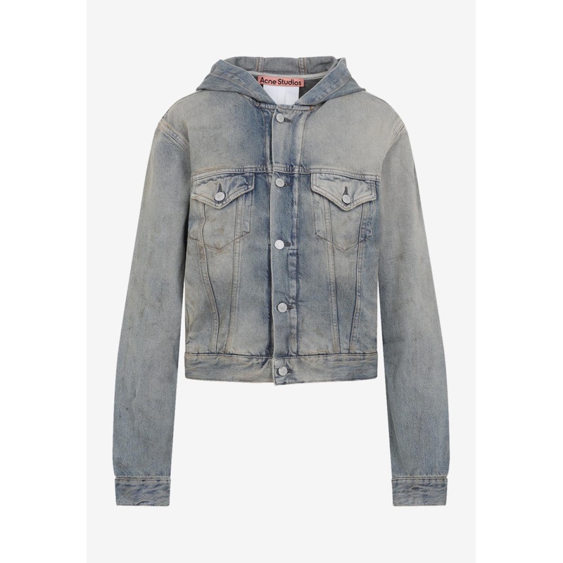 Acne Studios Cotton Jacket Blue wrtwstd_XS