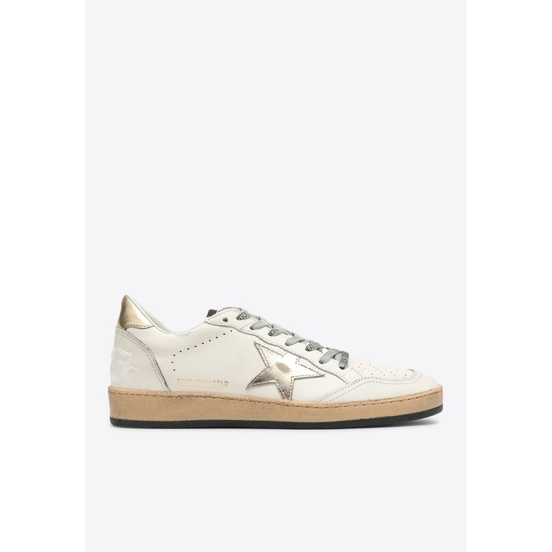 Ball Star Leather Low-Top Sneakers White wshoeseu_EU 36