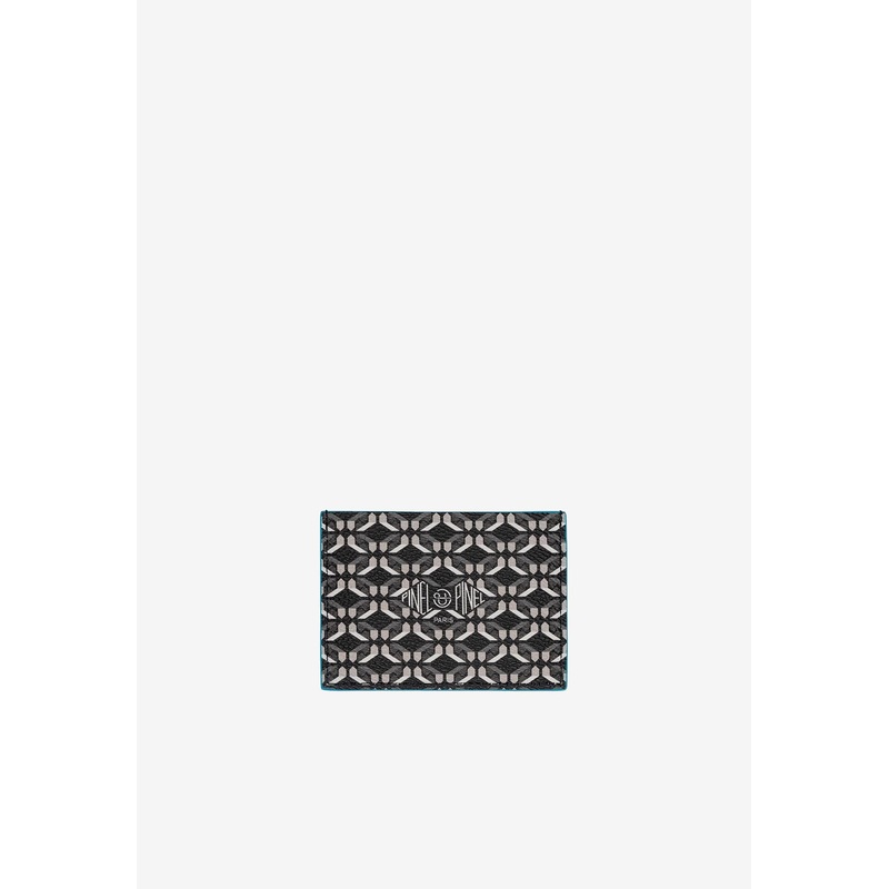 Pop 3C Coated Canvas Monogram Cardholder Black Onesize