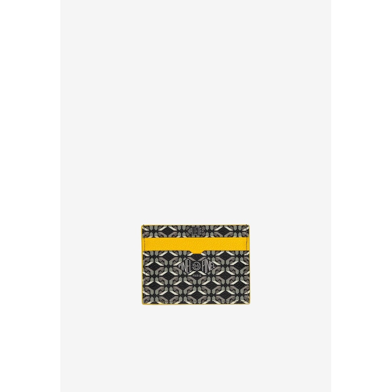 Pop 5C Coated Canvas Monogram Cardholder Black Onesize