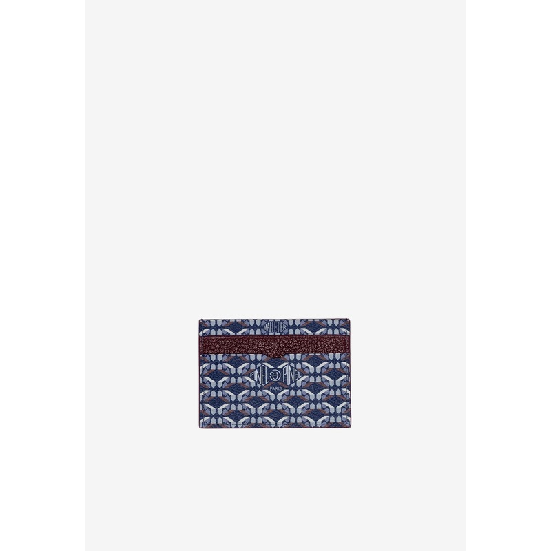 Pop 5C Coated Canvas Monogram Cardholder Blue Onesize