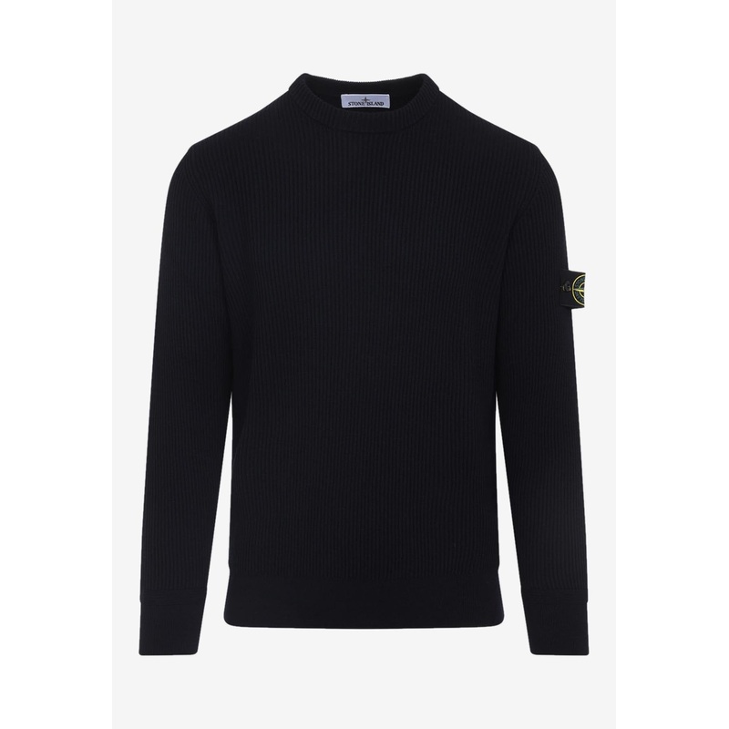 Virgin Wool Sweater Blue mrtwstd_S