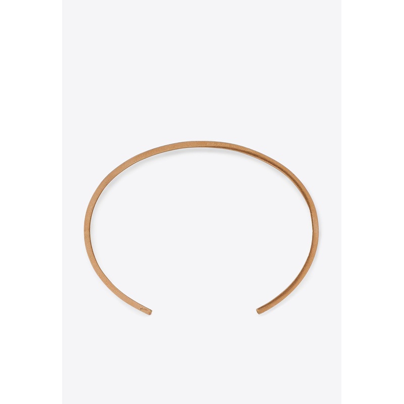 Numerical Cuff Bracelet Gold 2
