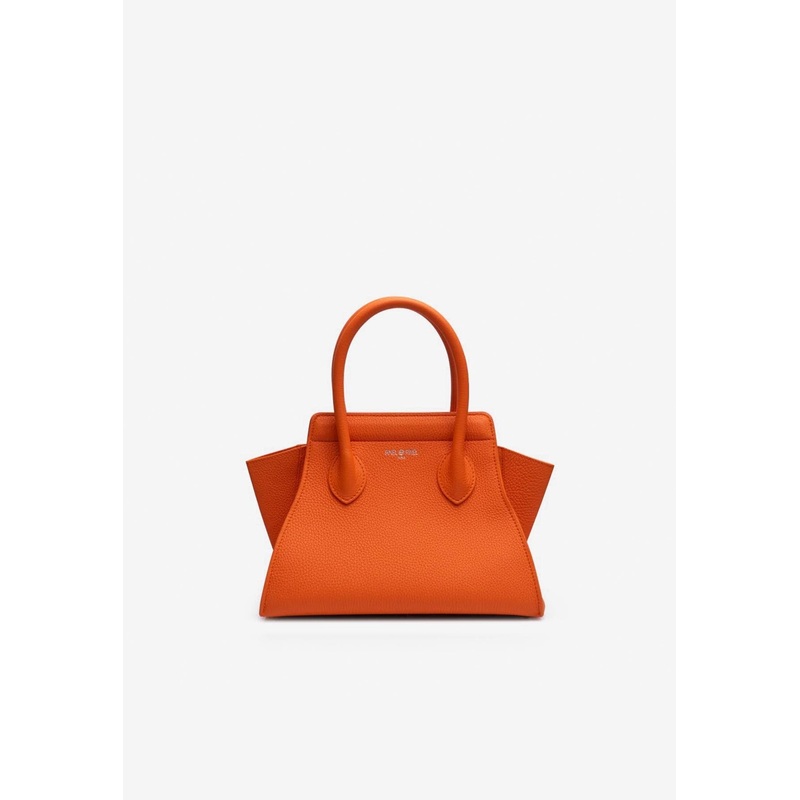 XS Patti Taurillon Leather Top Handle Bag Orange Onesize