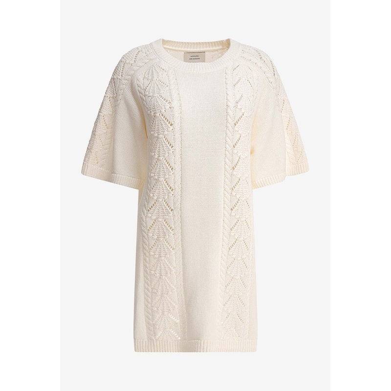 Arman Knitted Mini Dress Ivory wrtwstd_S