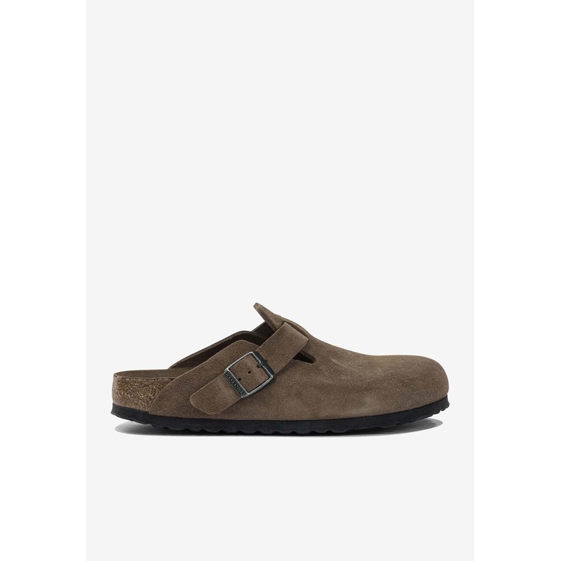 Boston Suede Clogs Brown ushoeseu_EU 36