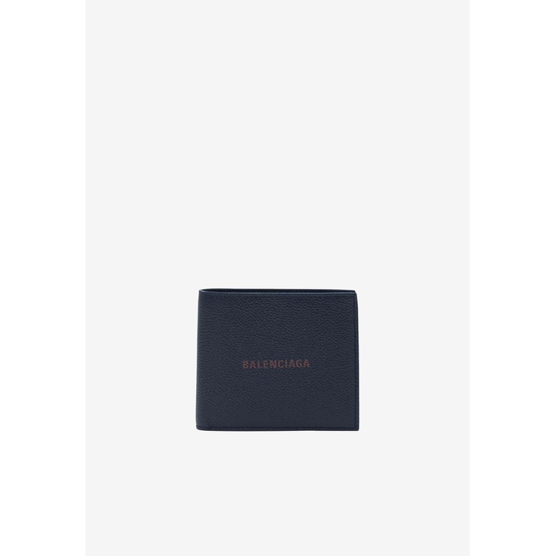 Cash Square Folded Coin Wallet Blue Onesize