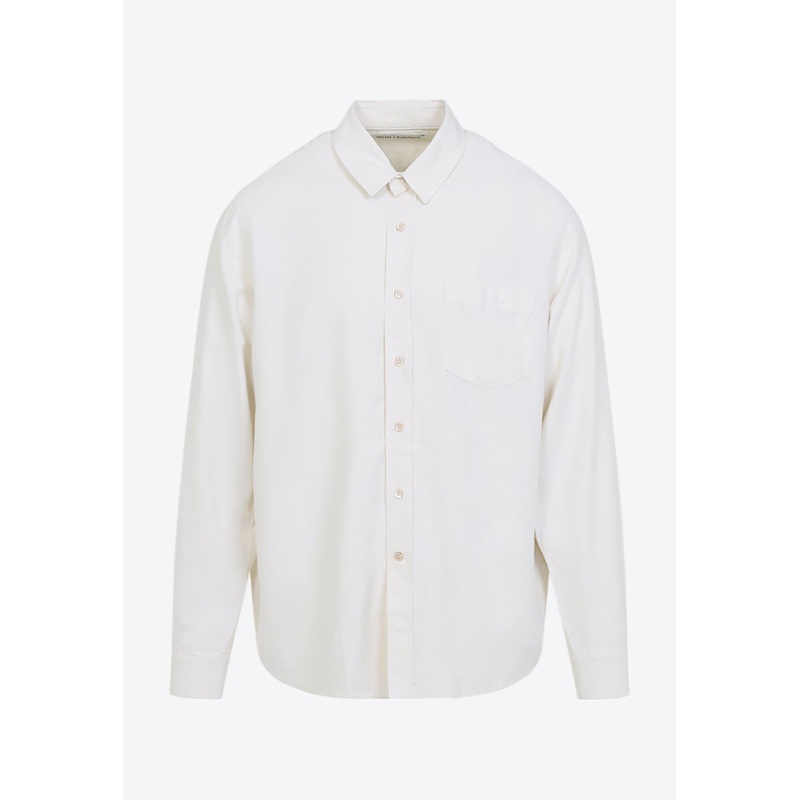 Classic Long-Sleeved Shirt White mrtwit_IT 48