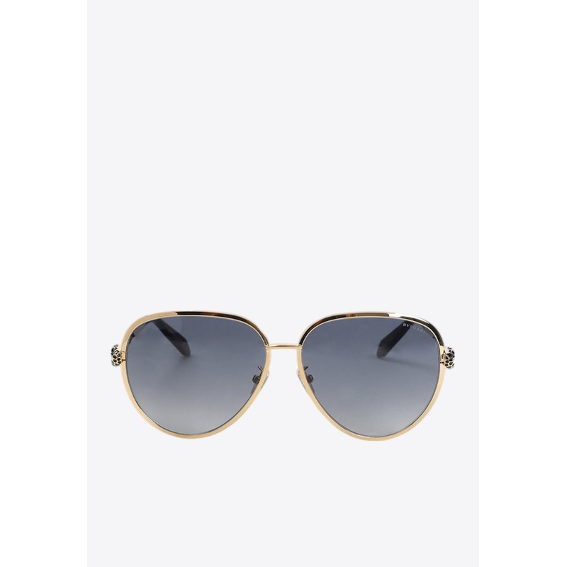 Serpenti Forever Pilot Sunglasses Metallic Onesize