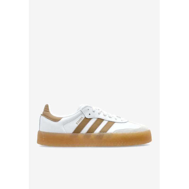 Sambae Leather Low-Top Sneakers White ushoesadiuk_UK 3.5