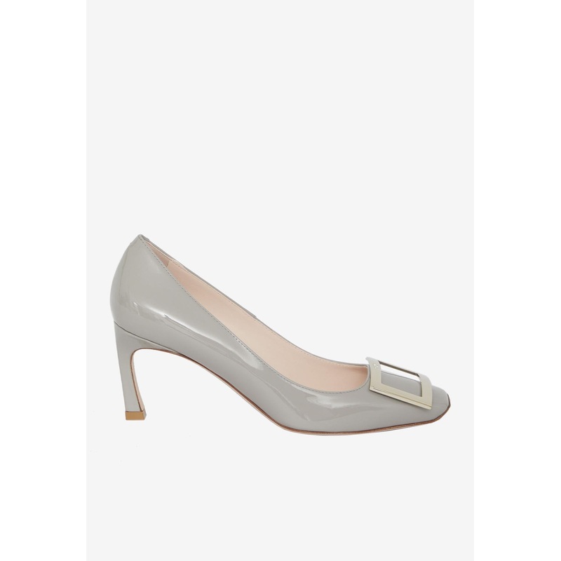 Trompette 70 Patent Leather Pumps Gray wshoeseu_EU 35