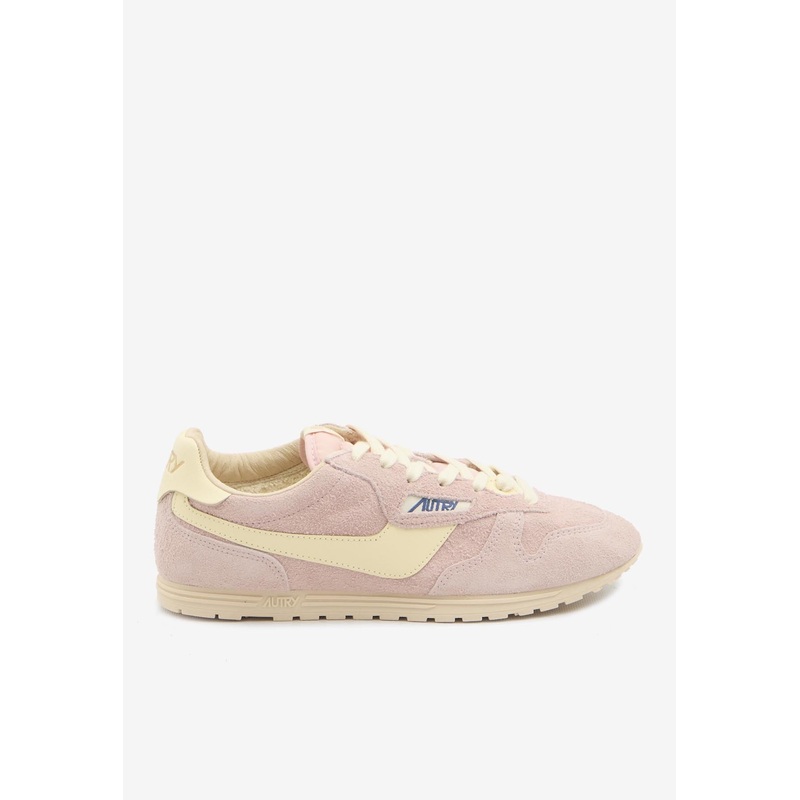 Windspin Suede Low-Top Sneakers Pink wshoeseu_EU 36