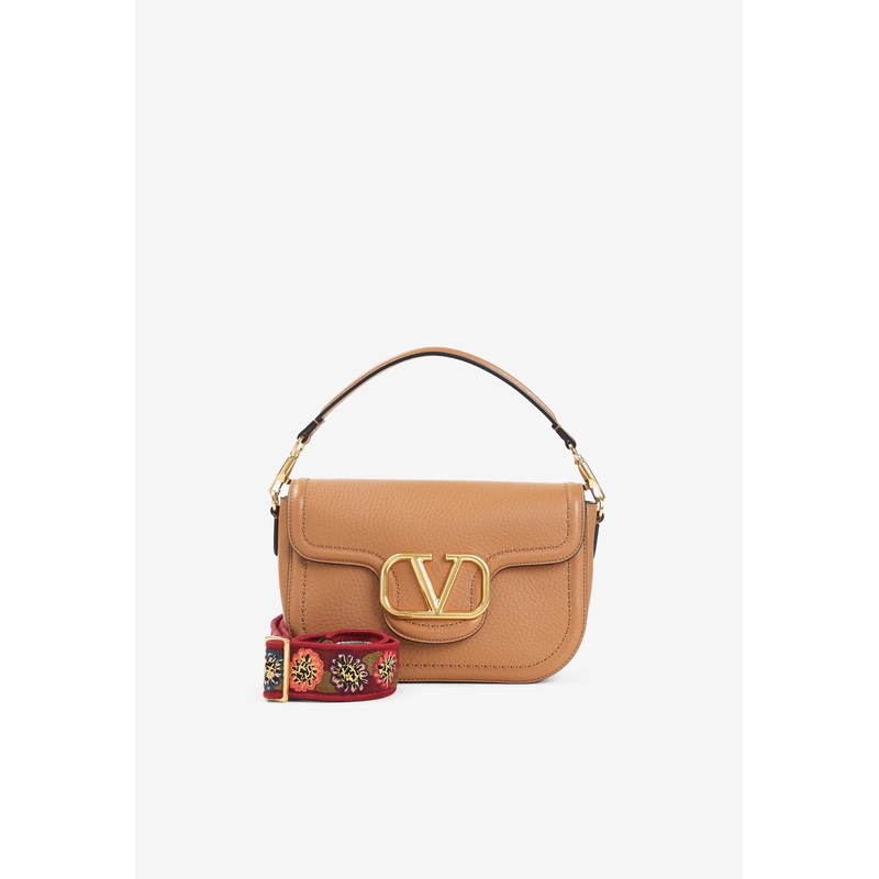 Alltime Leather Shoulder Bag Beige Onesize
