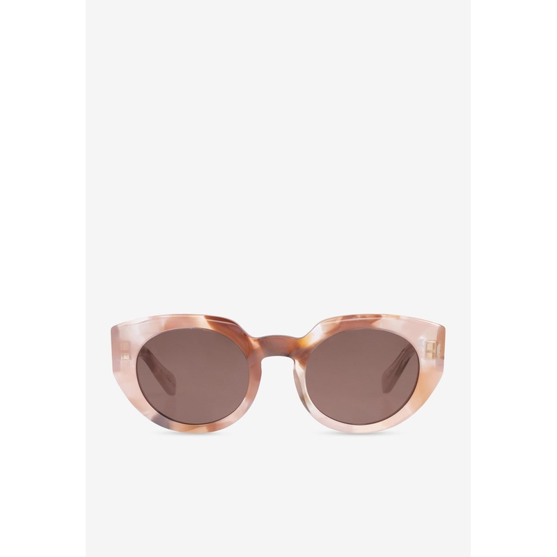 Gayia Cat-Eye Sunglasses Brown Onesize