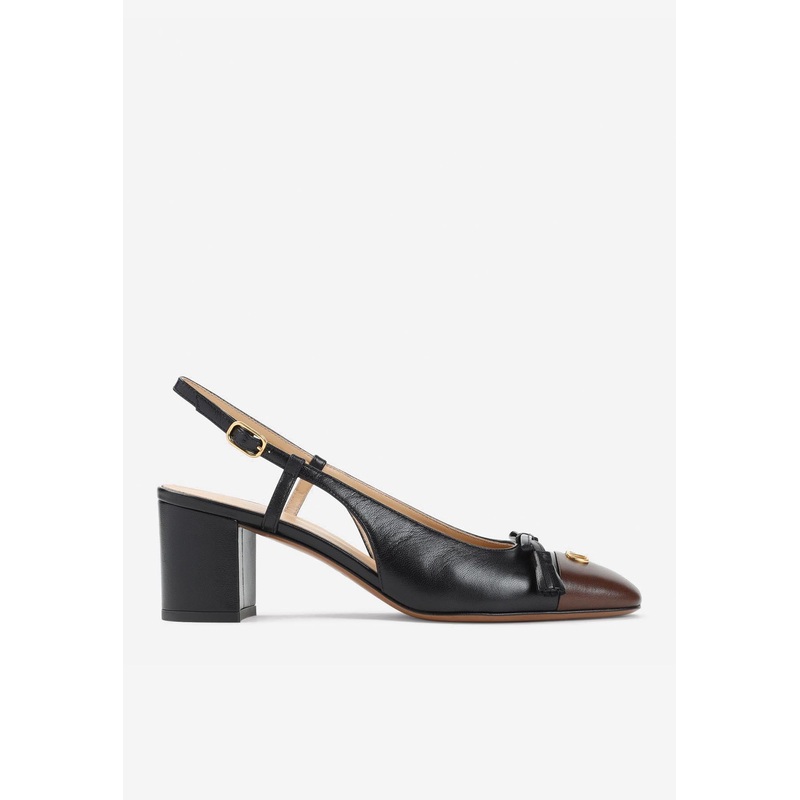 Valet du Roi 60 Slingback Pumps Black wshoeseu_EU 36