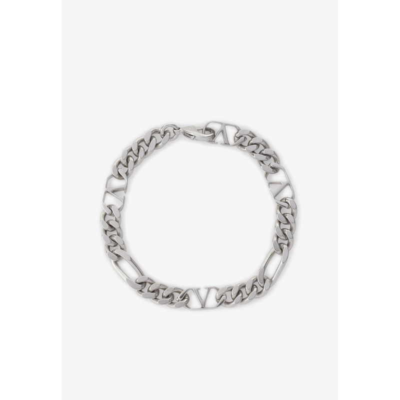 VLogo Chain Bracelet Metallic M