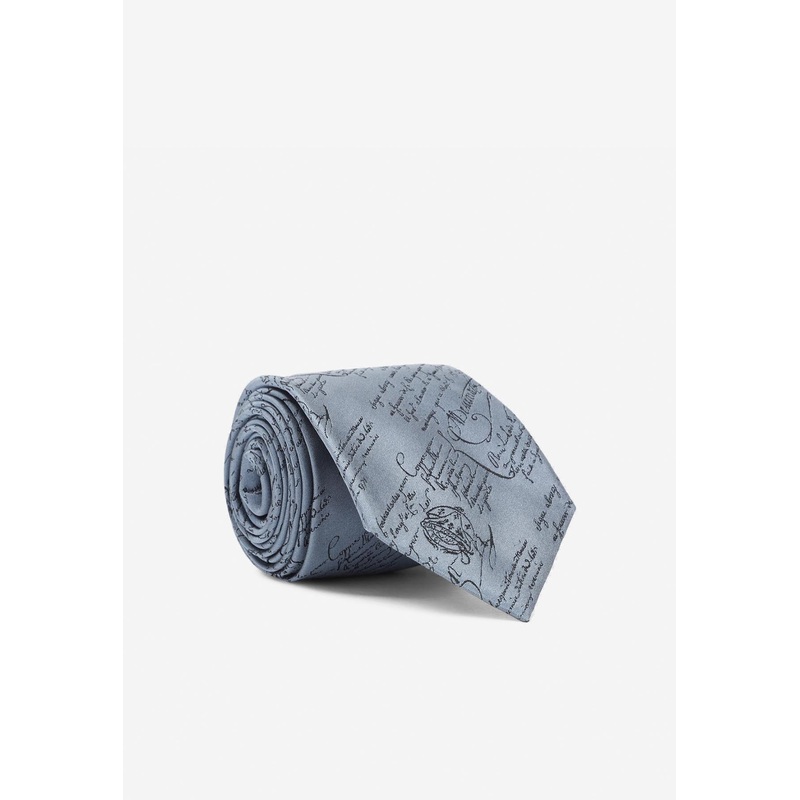 Classic Scritto Tie Blue Onesize