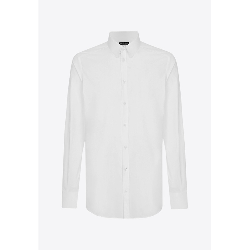 Essential Long-Sleeved Shirt White mrtwshirtseu_EU 39