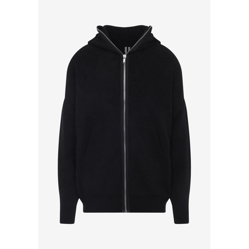 Gimp Zip-Up Hooded Sweatshirt Black mrtwstd_M