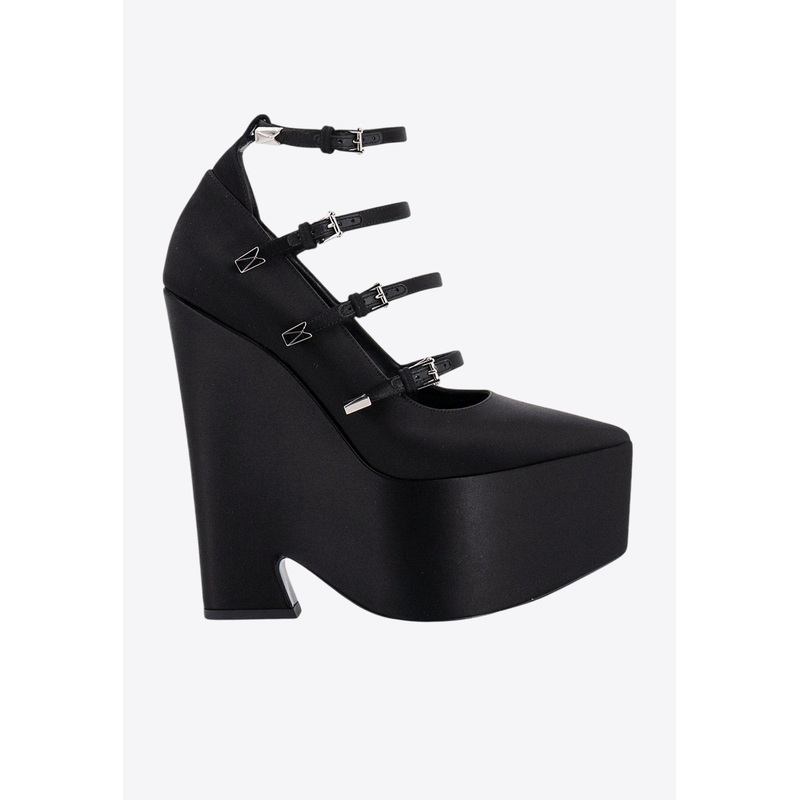 Tempest 170 Platform Wedge Pumps Black wshoeseu_EU 36