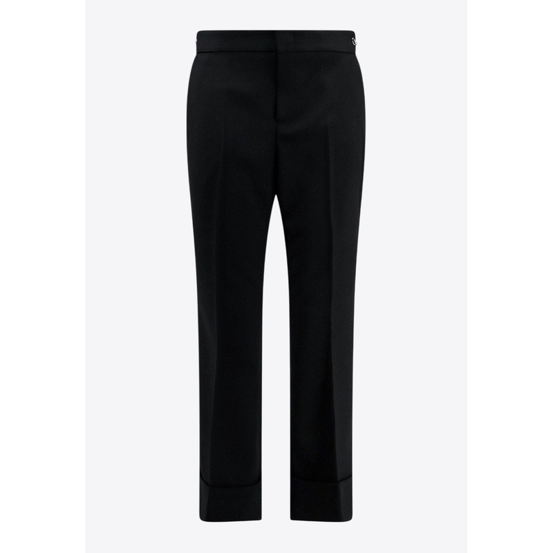 Wool Twill Cropped Pants Black wrtwit_IT 42