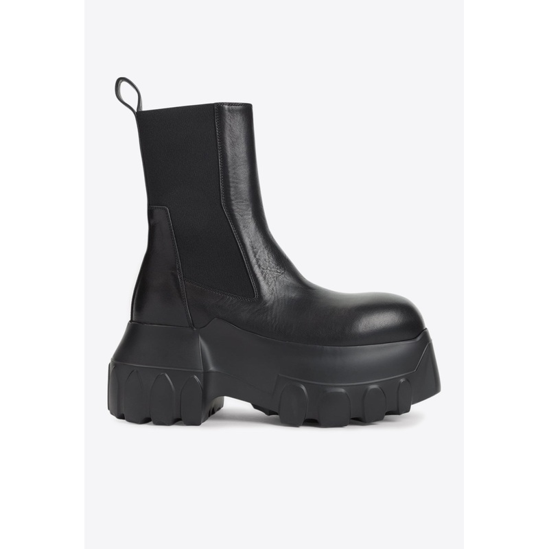 Beatle Mega Tractor Platform Boots Black wshoeseu_EU 36