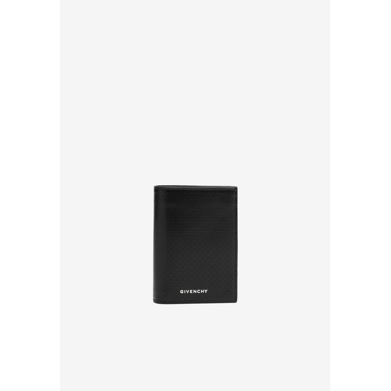 4G Bi-Fold Leather Cardholder Black Onesize
