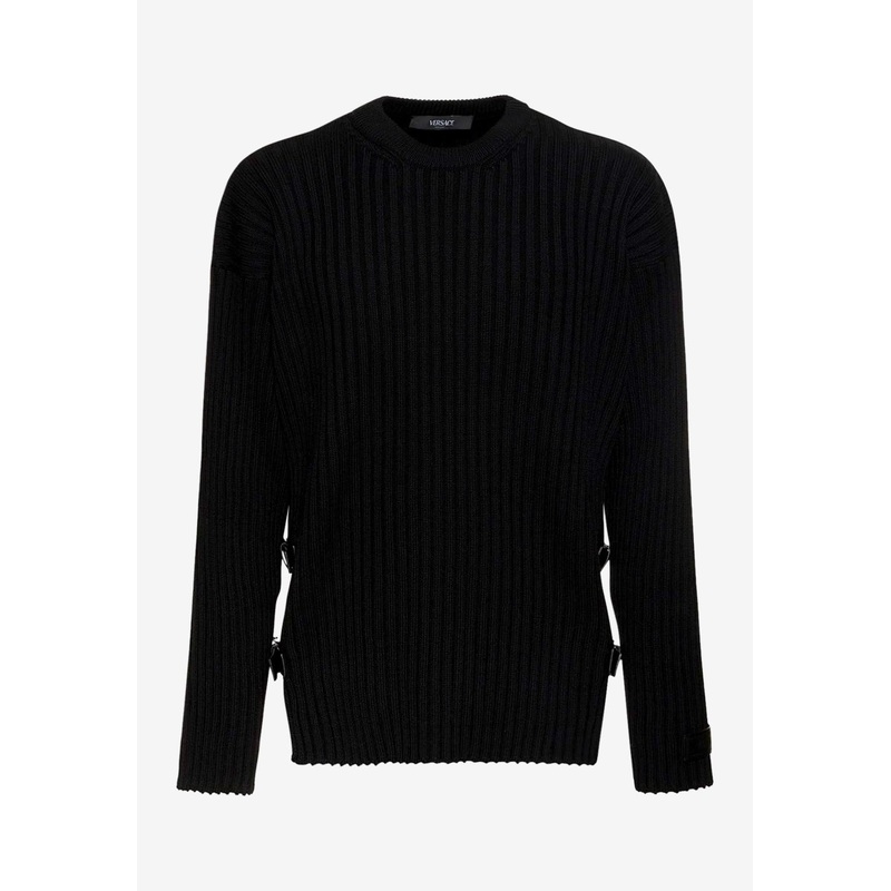 Wool Crewneck Sweater Black mrtwit_IT 50