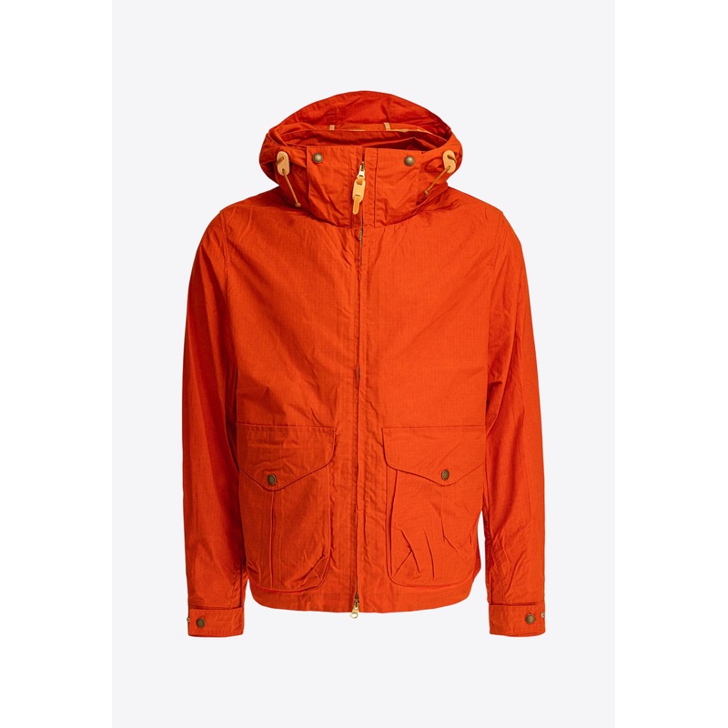 Zip-Up Windbreaker Jacket Orange mrtwit_IT 40