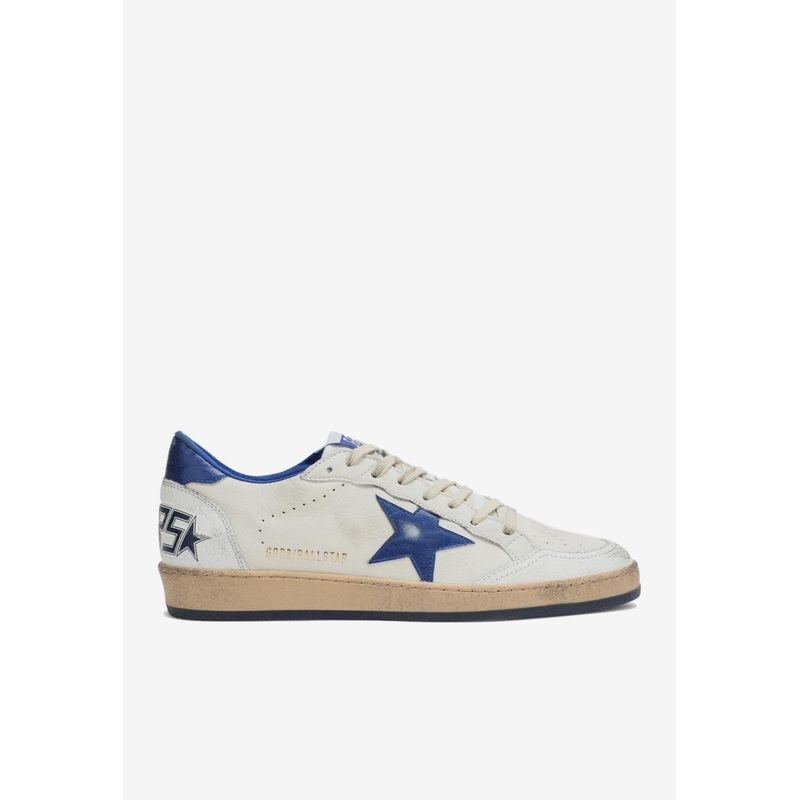 Ball Star Leather Low-Top Sneakers White mshoeseu_EU 39