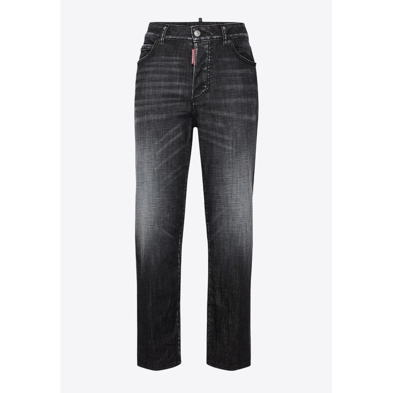 Boston Steel Wash Straight Jeans Black wrtwit_IT 36