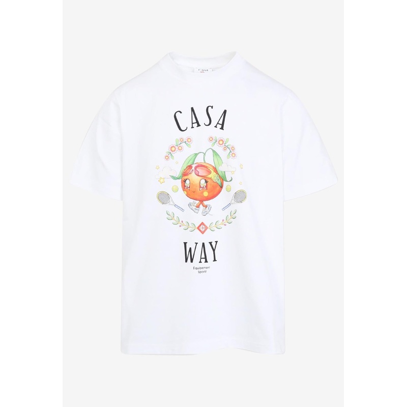 Casa Way Kawaii T-shirt White mrtwstd_S