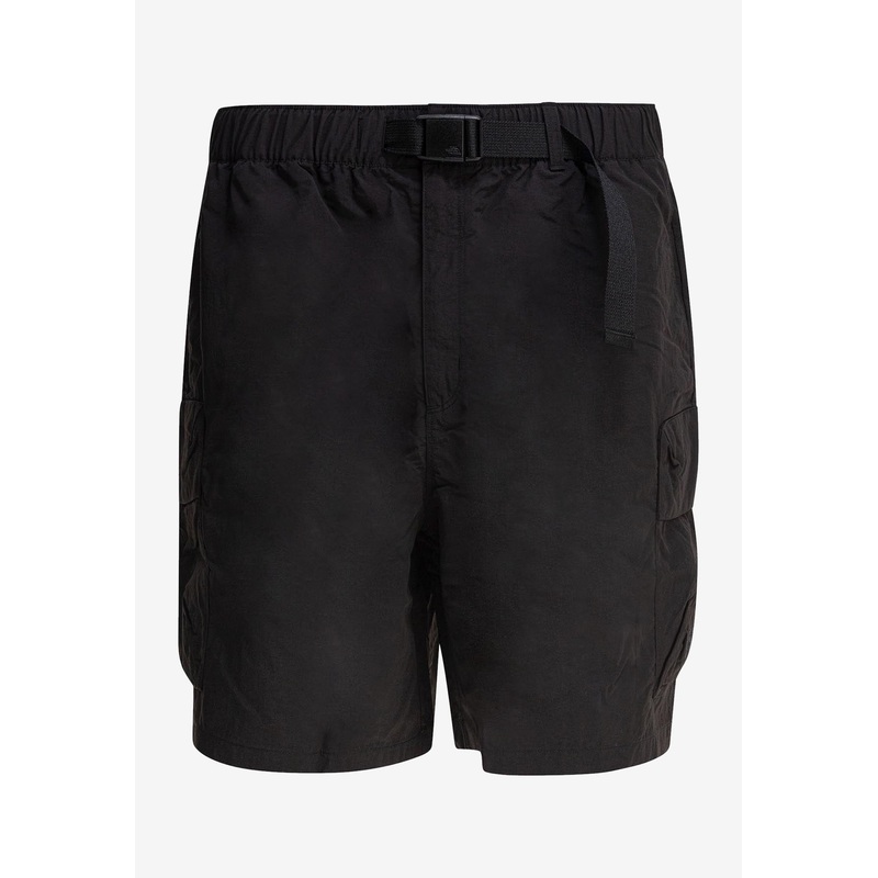 Belted Cargo Shorts Black mrtwstd_M